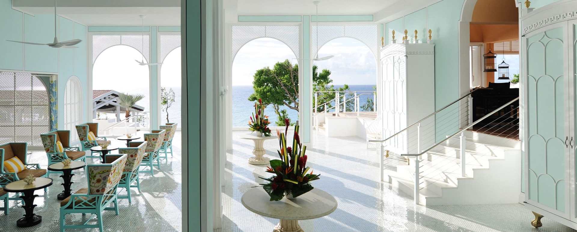 Reception area 