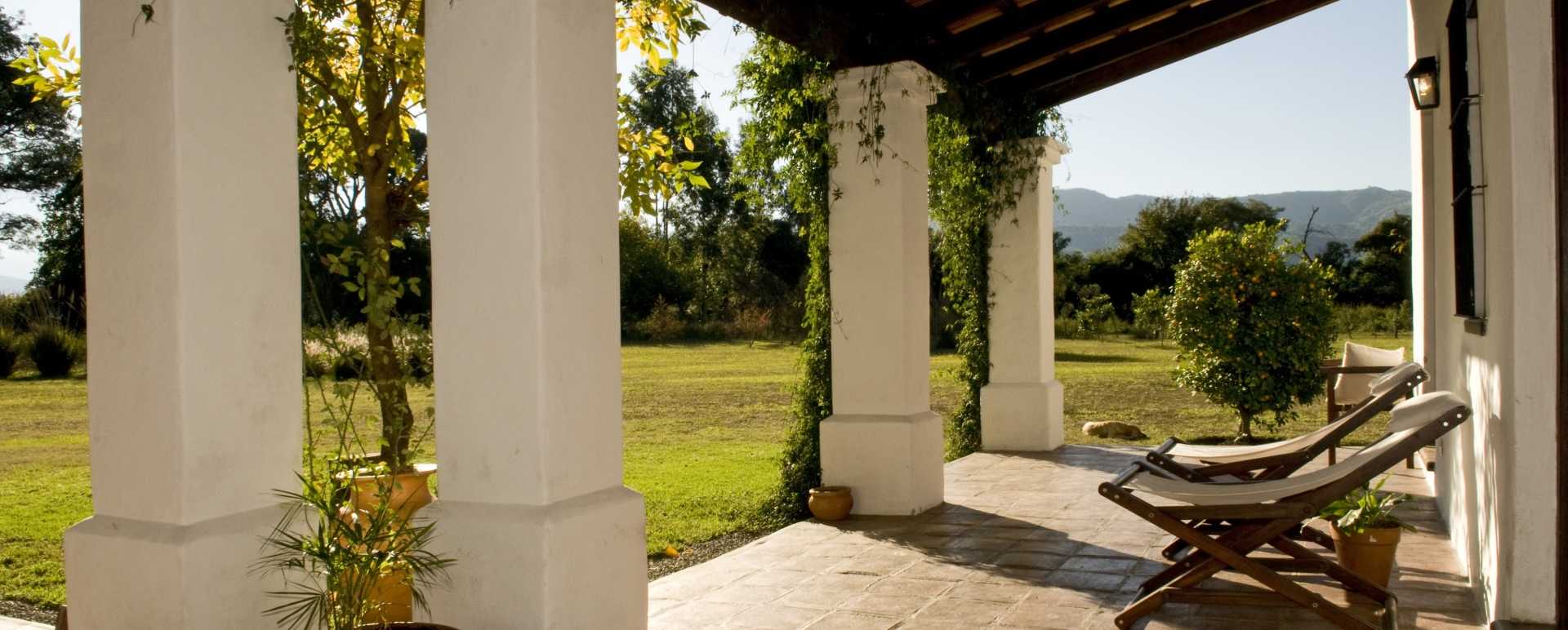 Terrace - Finca Valentina  