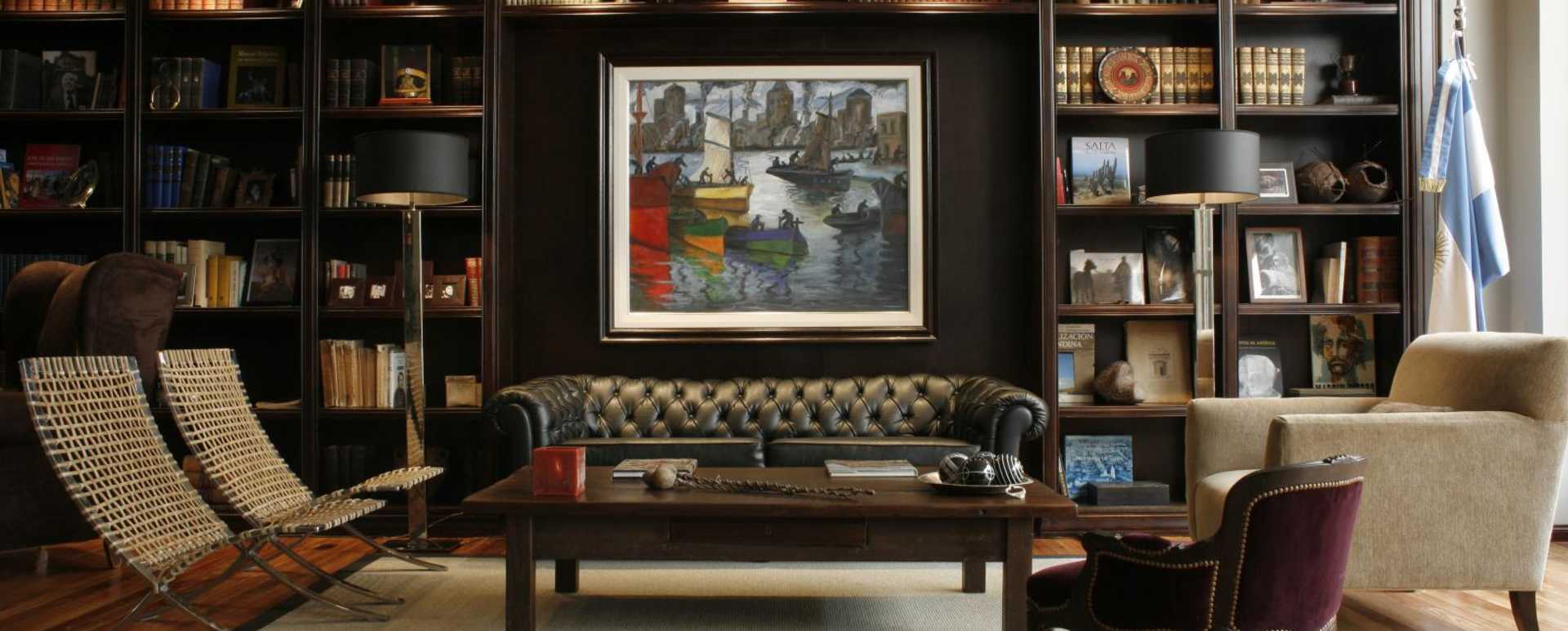 Library and Sitting Room 