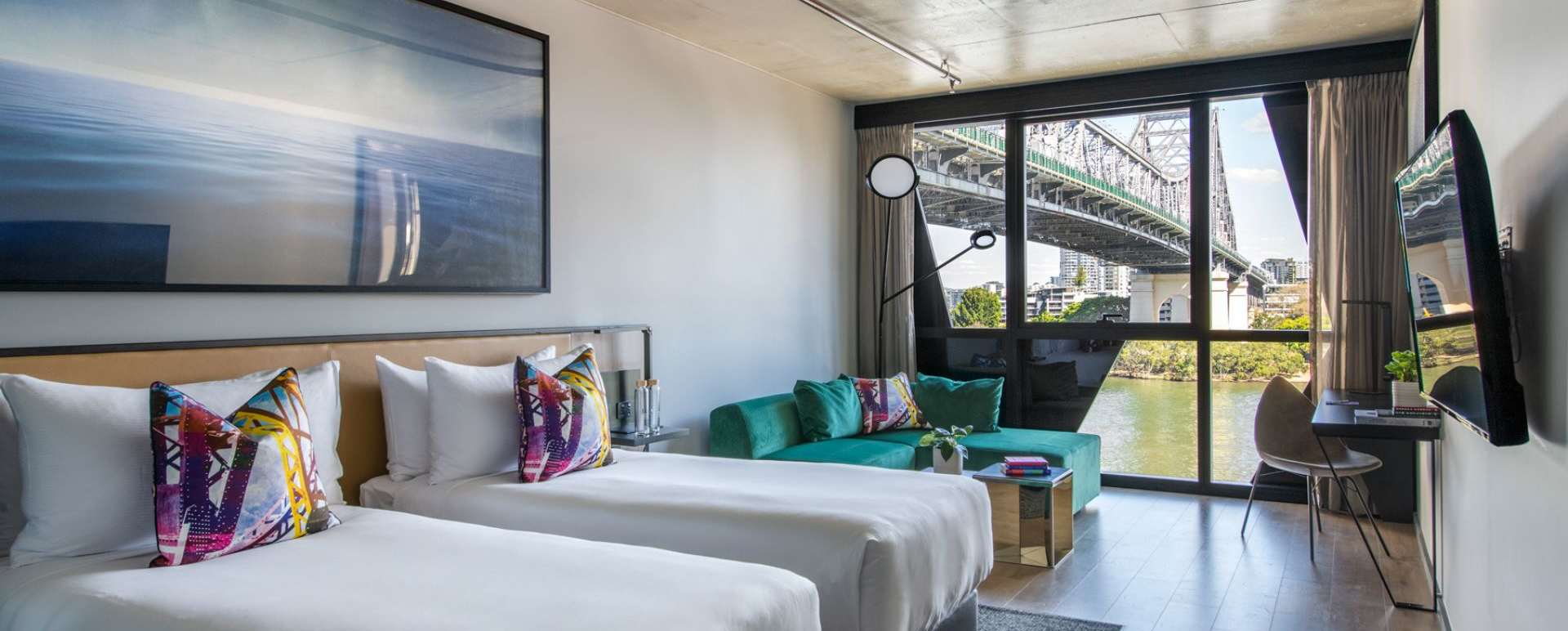 River Twin Bed 