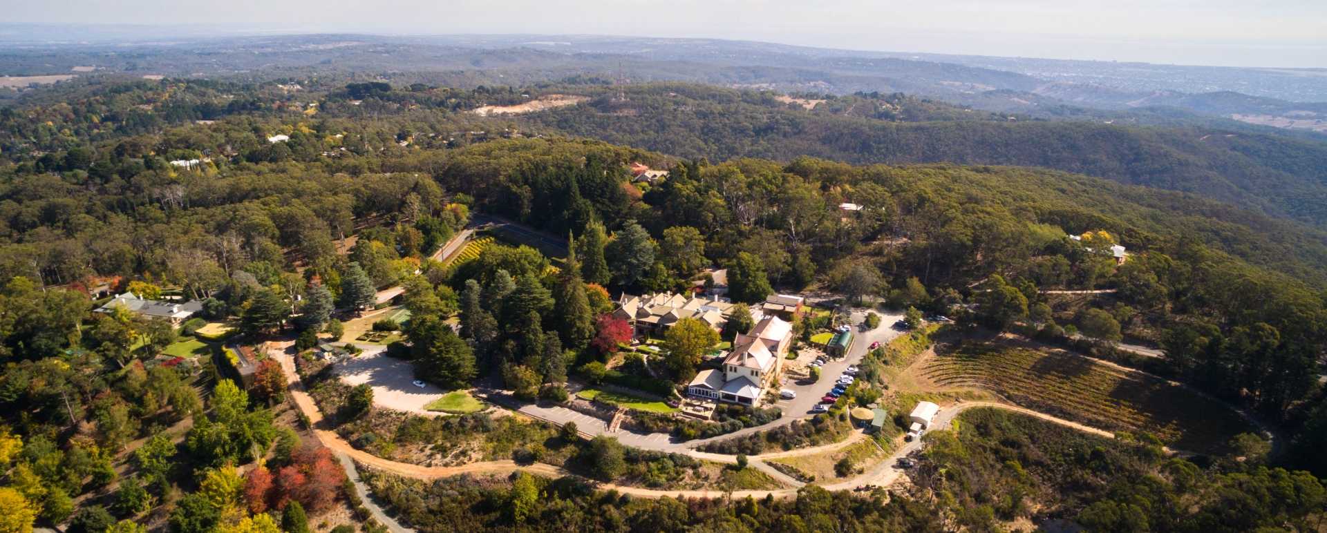 Aerial View - Mount Lofty House  