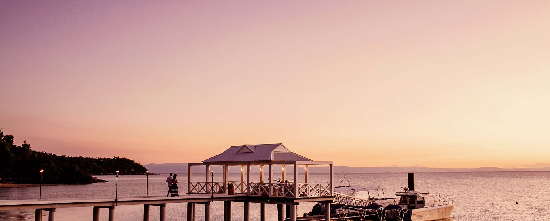 Jetty at Sunset - Orpheus Island 