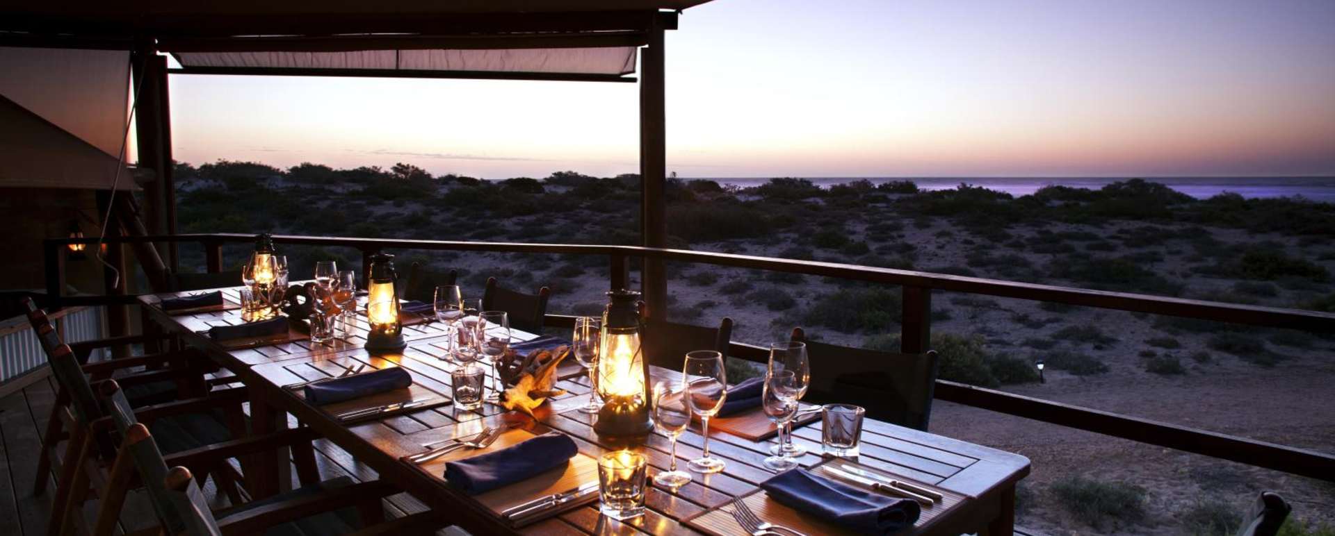Dining with a view - Sal Salis
