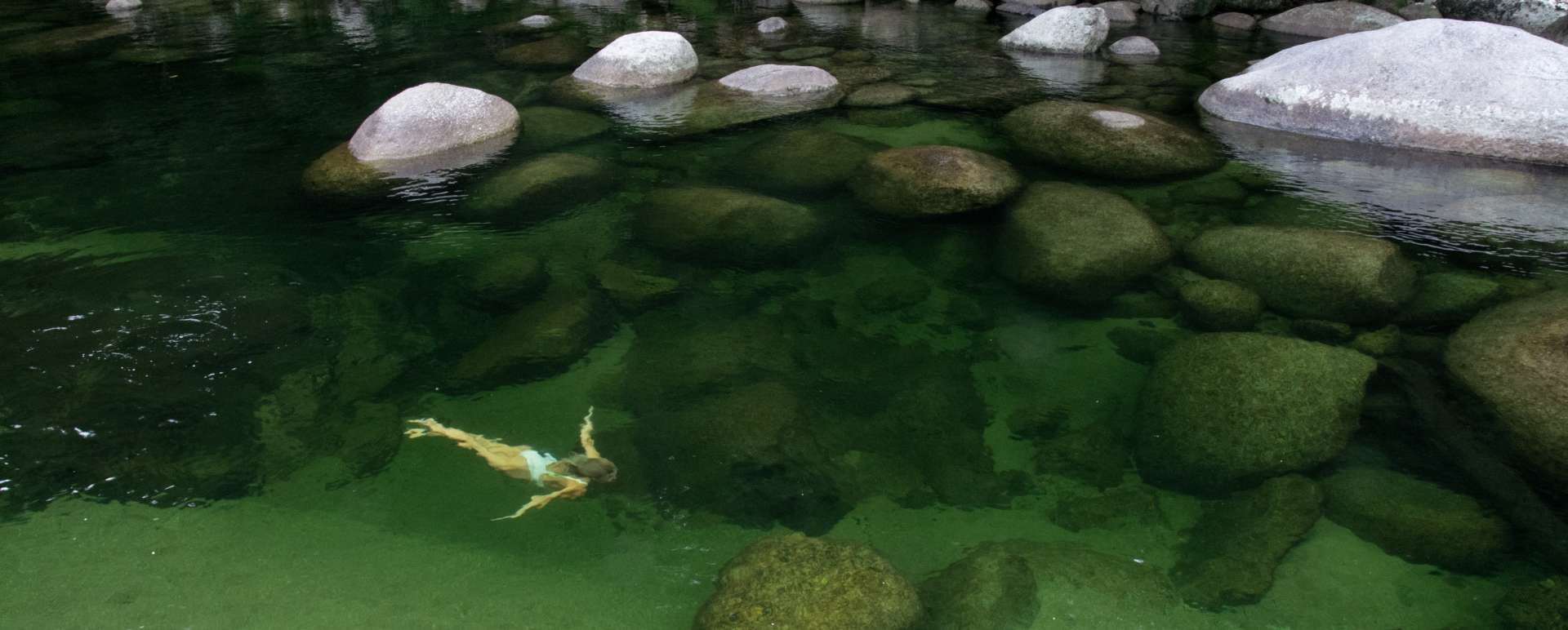 Swimming in the billabong 