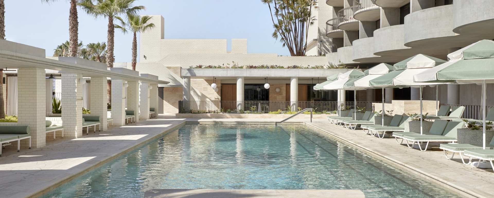 Poolside  