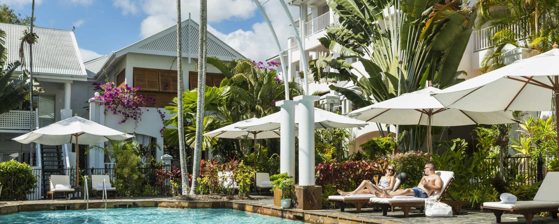 Waterfall Pool - The Reef House 