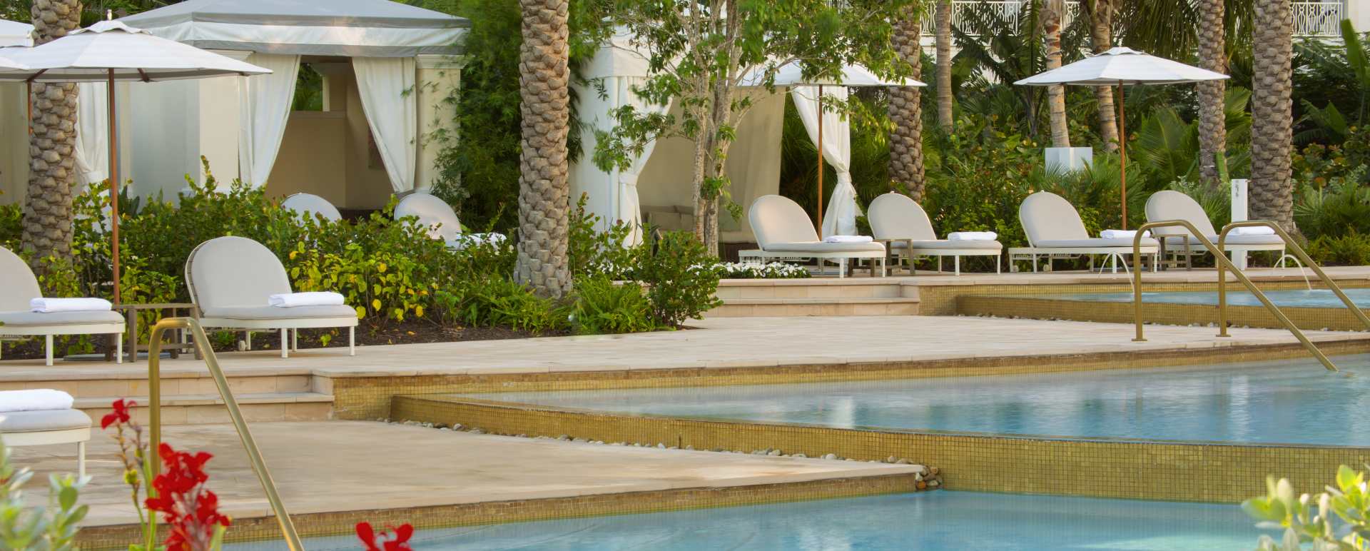 Quiet Pool Cabanas 