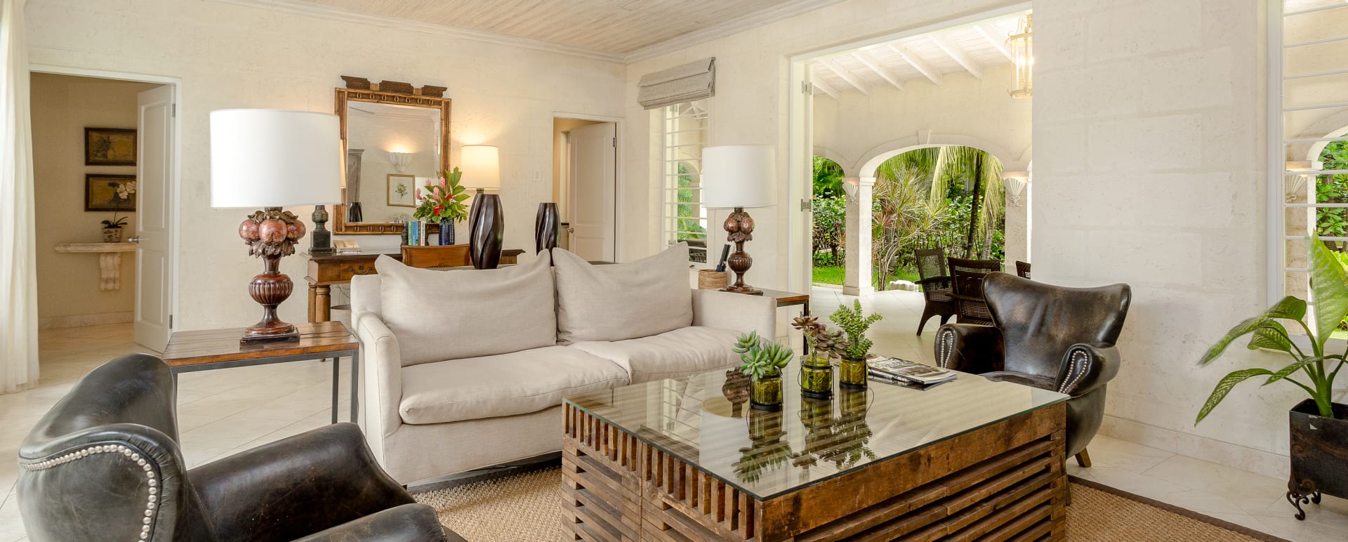 The Living Room of Tamarind Villa 