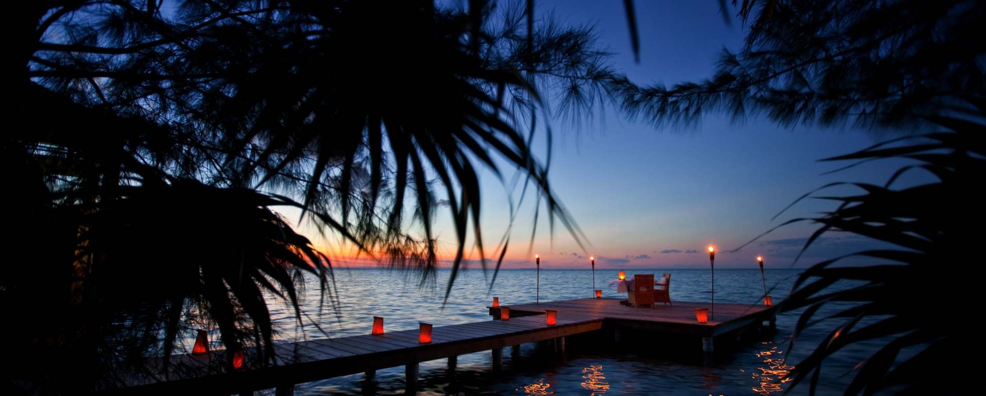Private dining - Cayo Espanto
