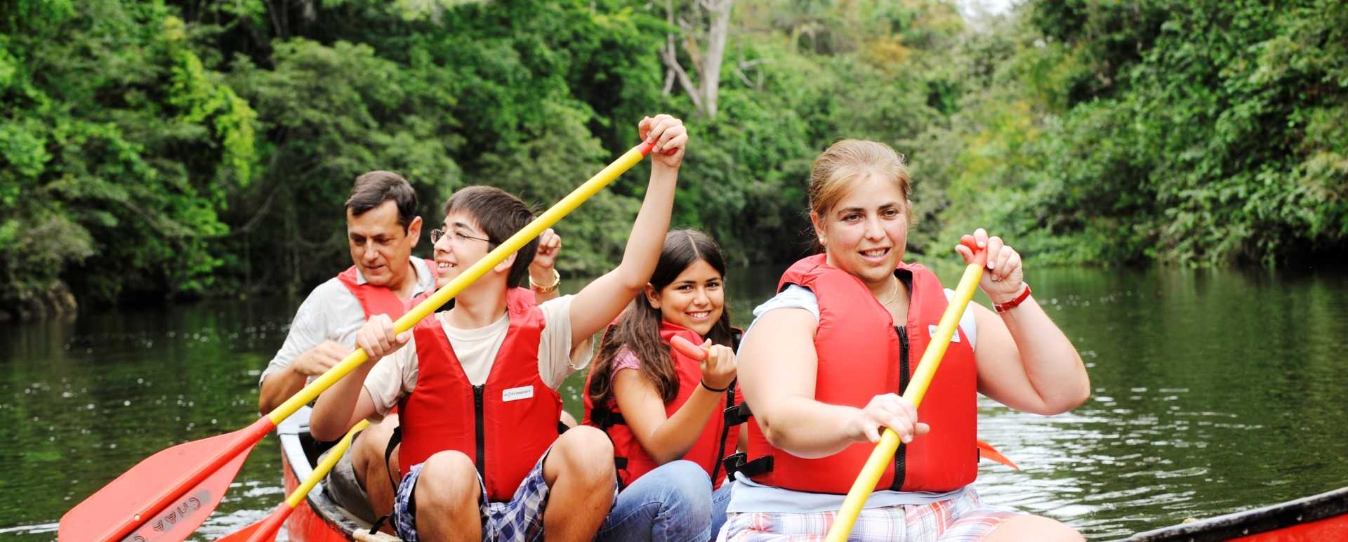 Canoeing - Guatemala & Belize for the Family