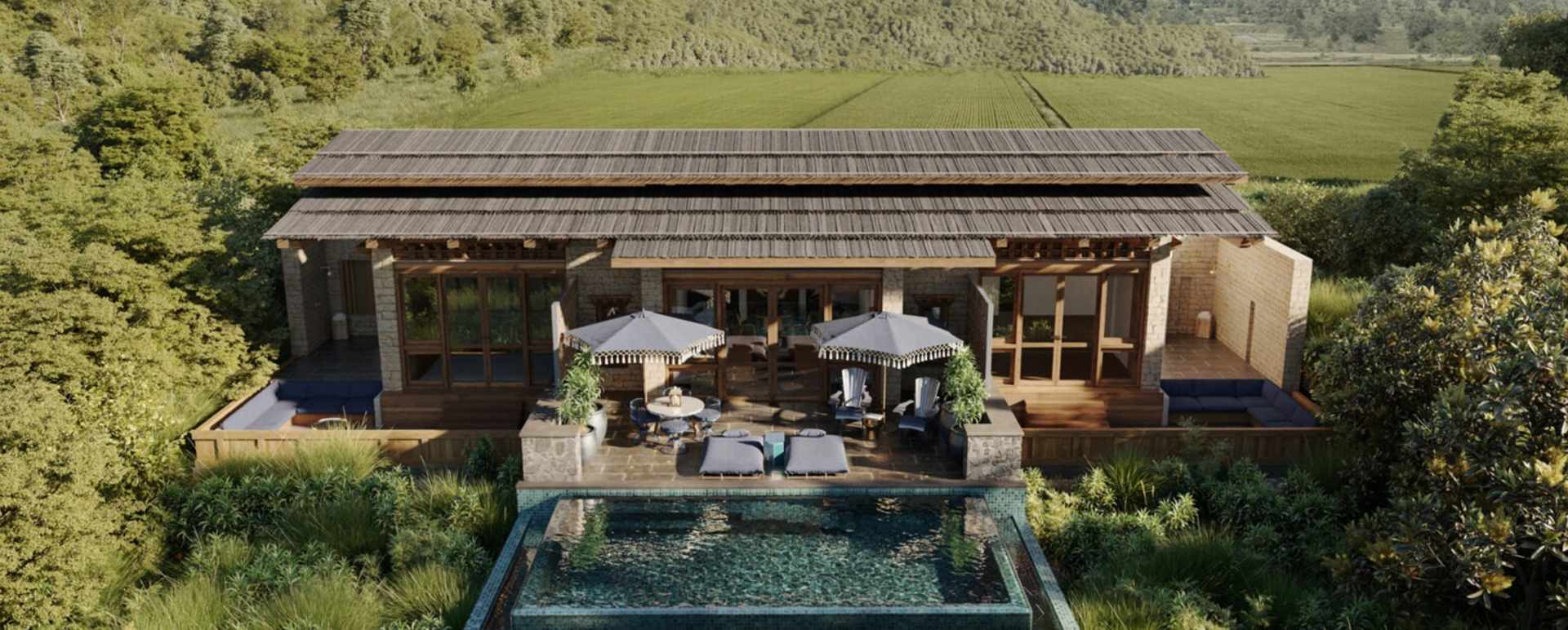Outdoor View of Room  