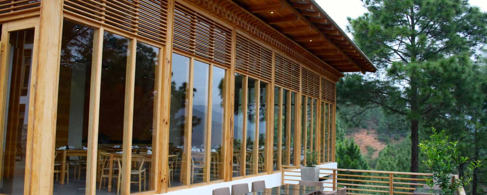 Restaurant and terrace  - Dhensa