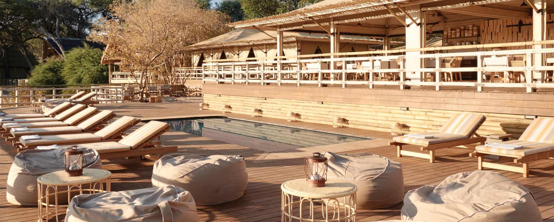 Swimming pool and deck 