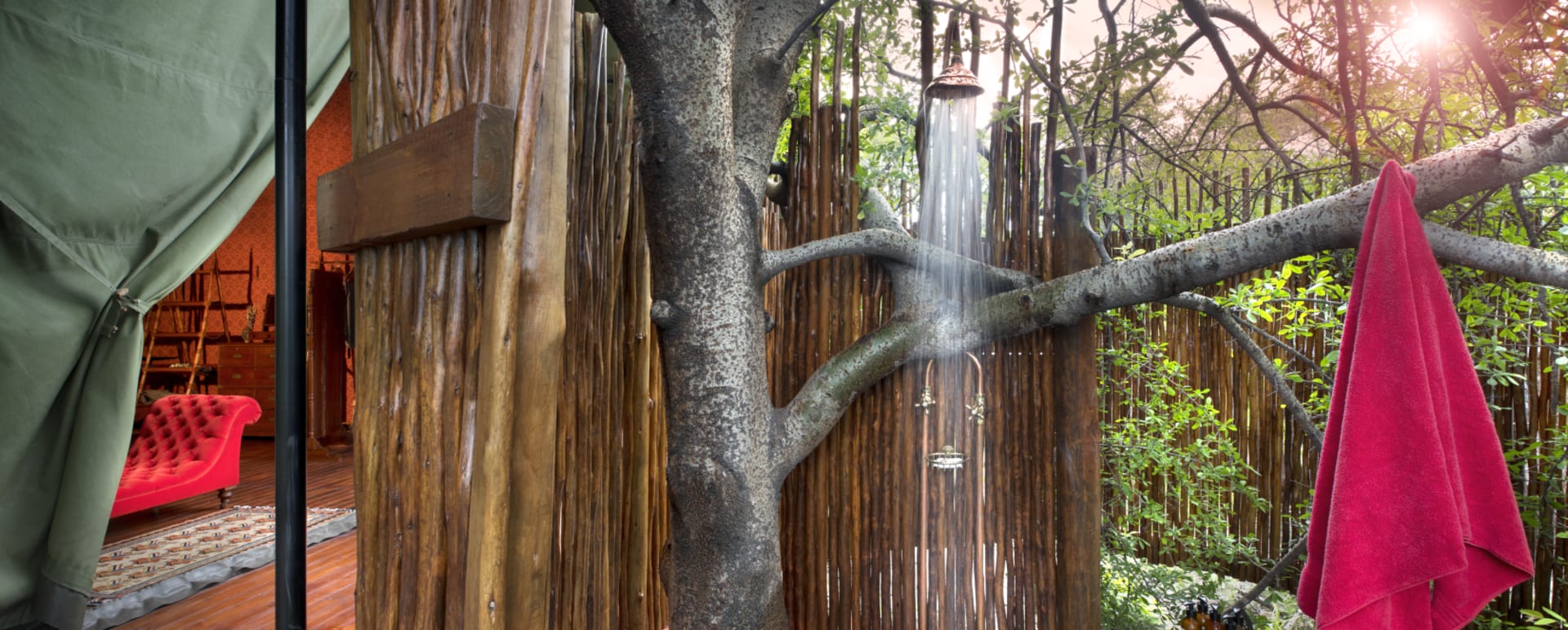 outdoor shower 