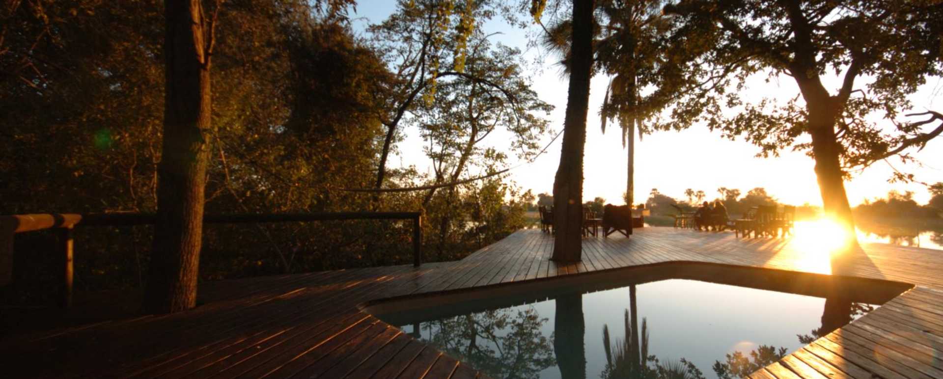 The swimming pool - Macatoo Camp