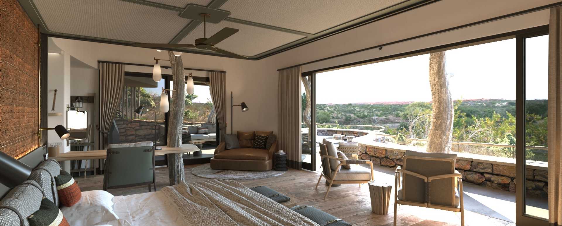 Bedroom interior 