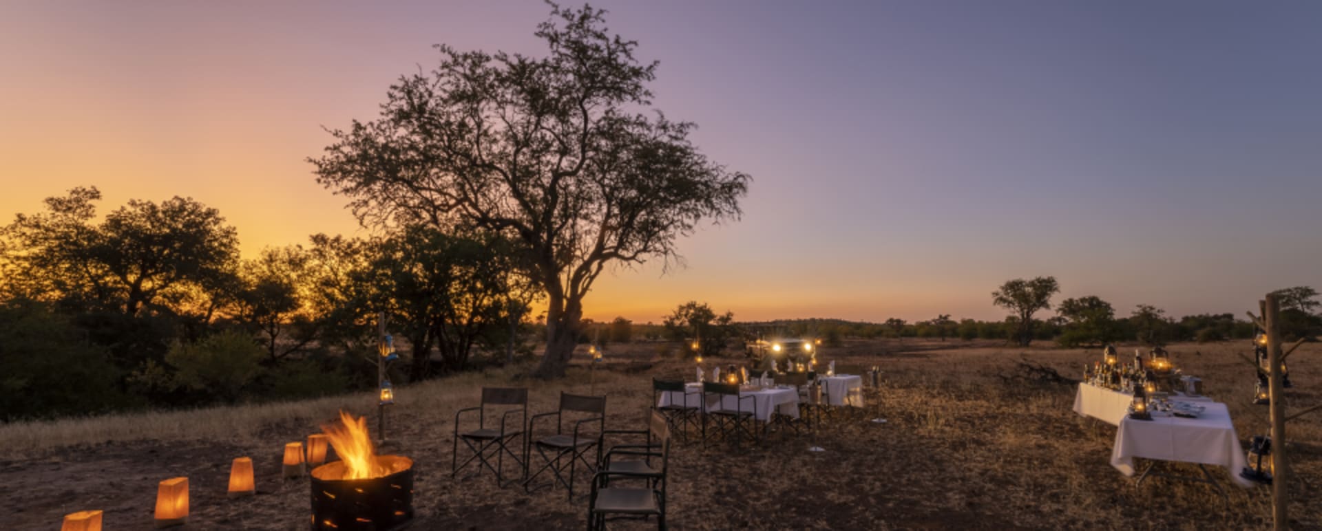 Outside dining  