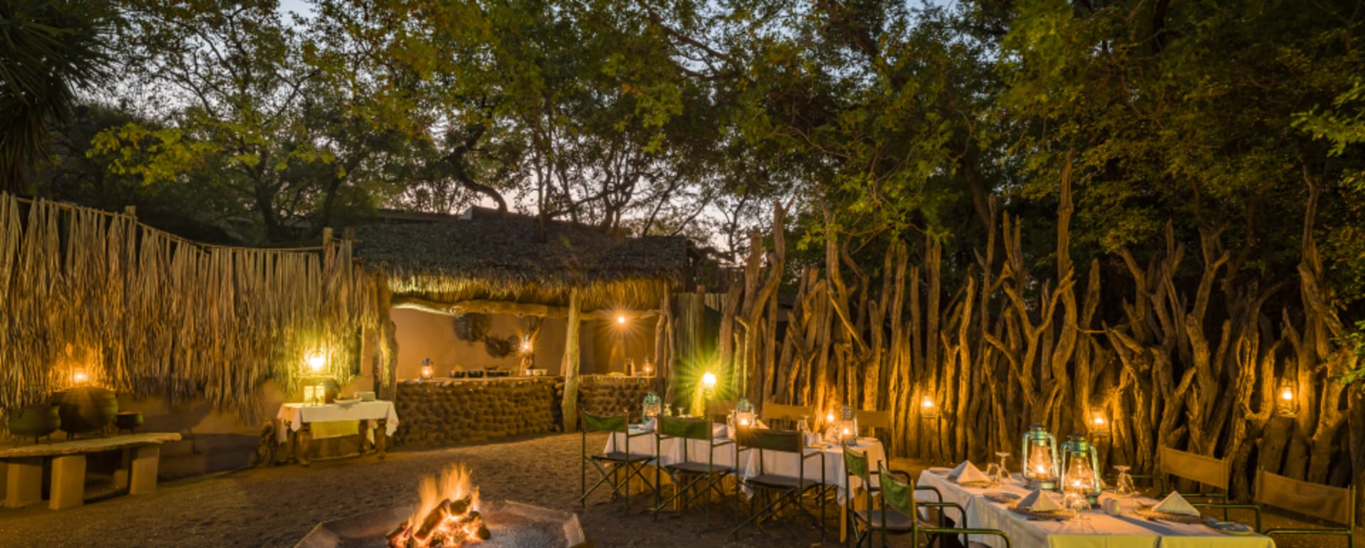 Outside dining 
