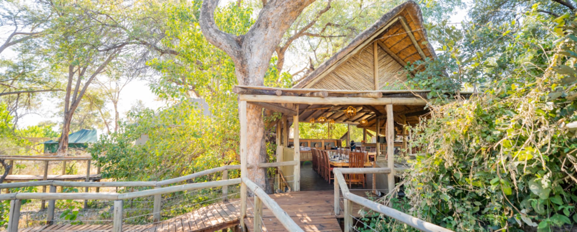Camp walk way 