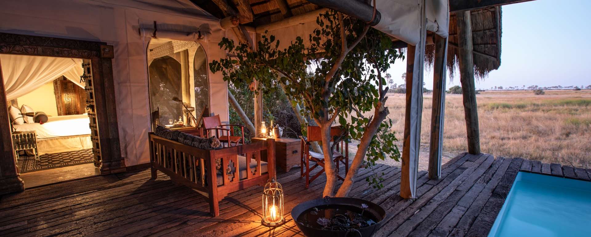 Private deck 