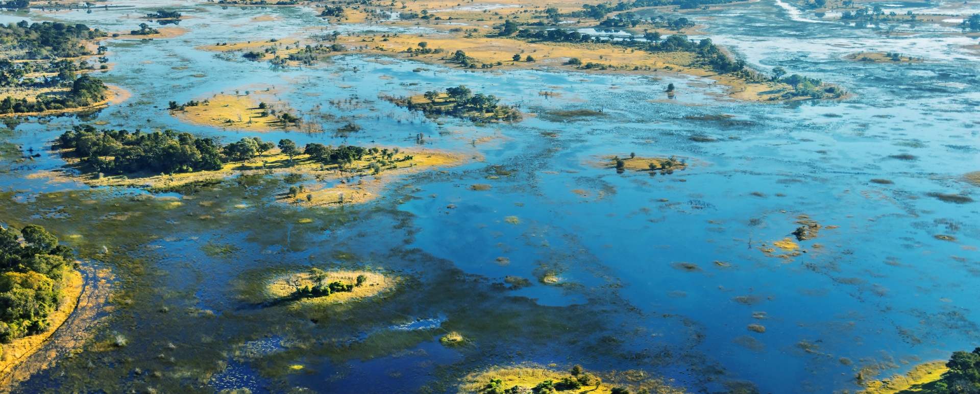 Okavango Delta during flooding - Essential Botswana