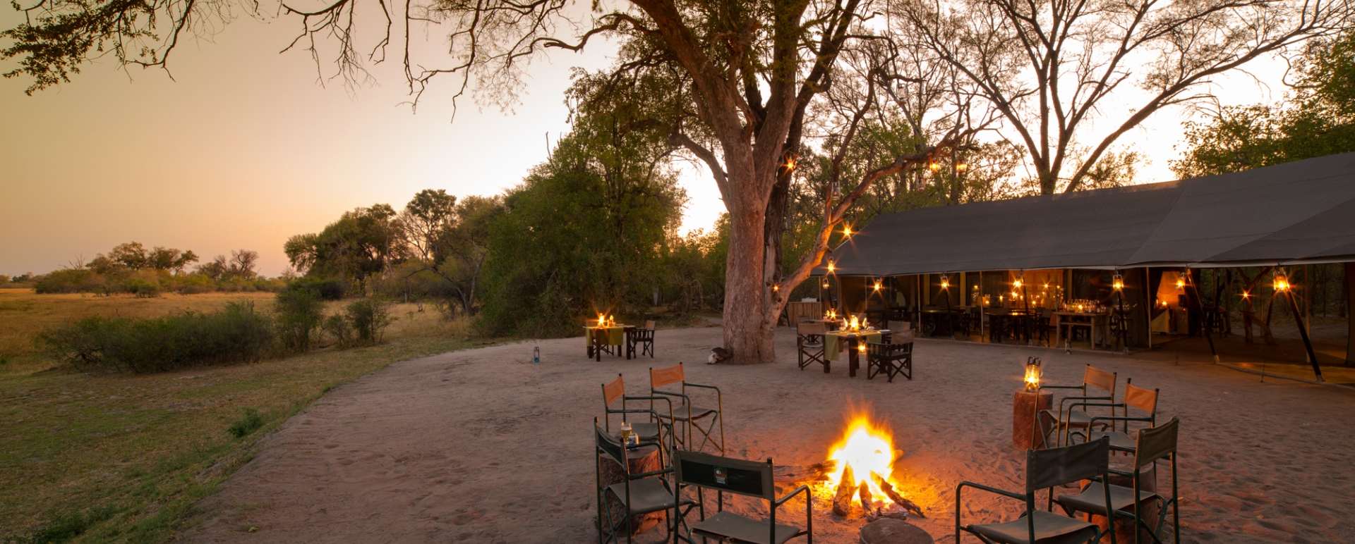 Machaba Camp camp fire 
