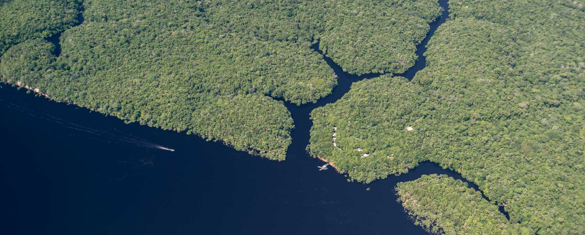 Aerial Views - Anavilhanas Jungle Lodge