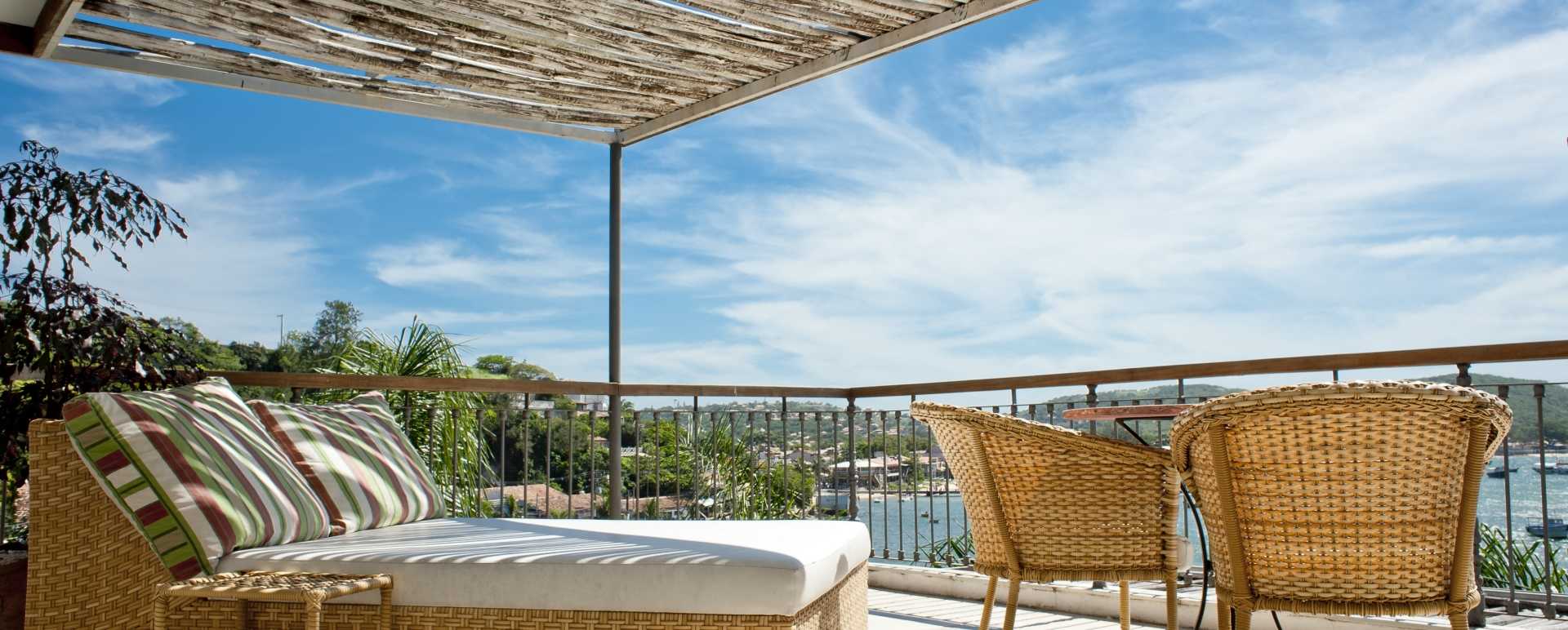Terrace - Pousada Casas Brancas