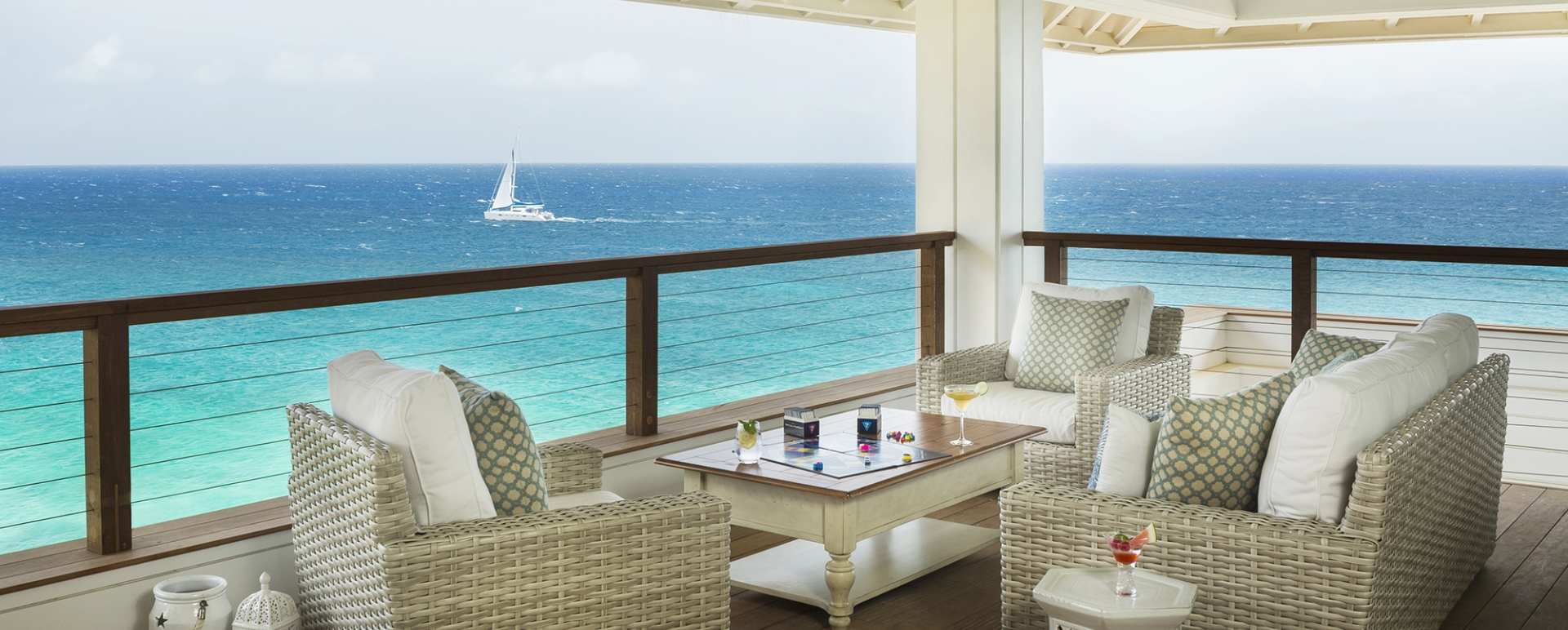 Headland House Great Room Deck 