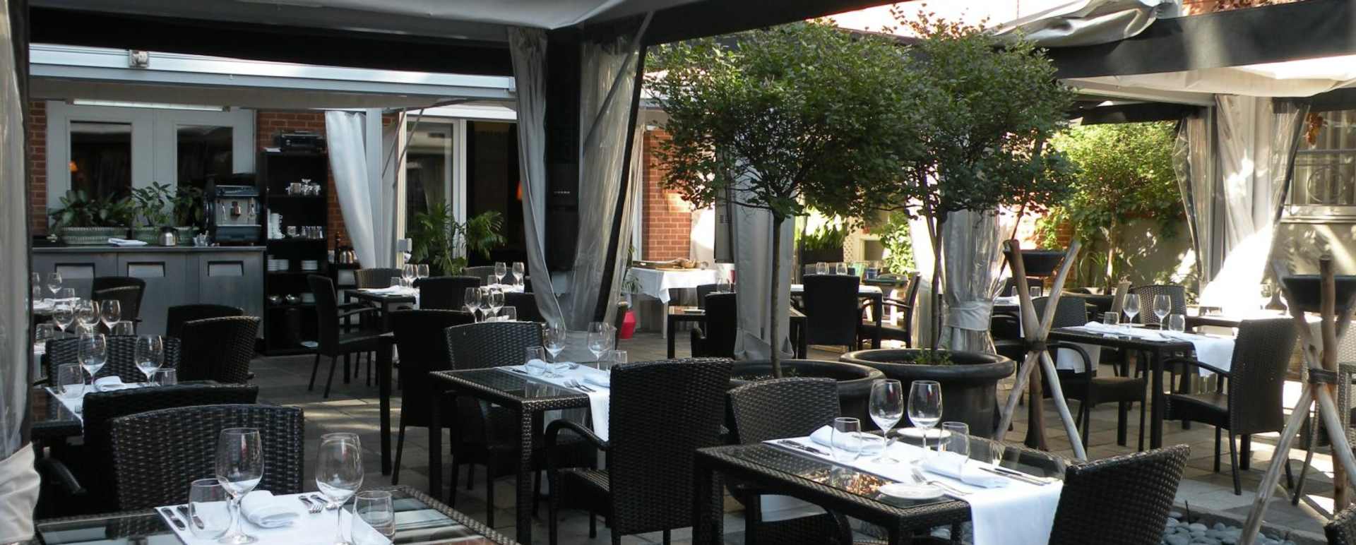 Terrace Restaurant at Le Saint Sulpice
