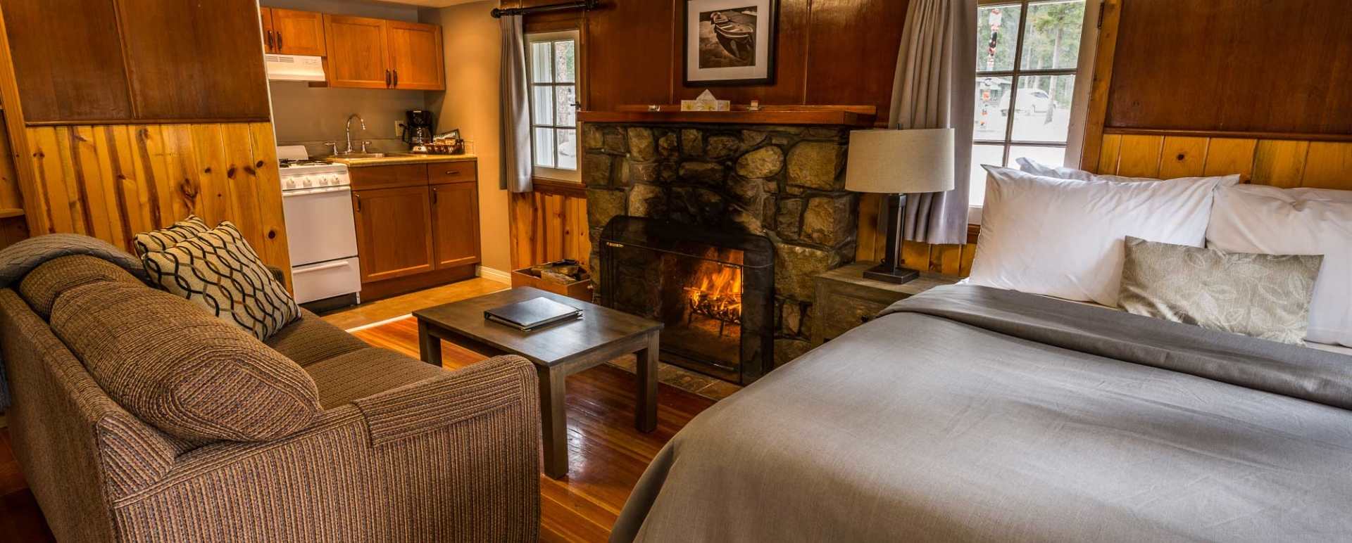 Cosy Lodge Interior, Tekarra Lodge
