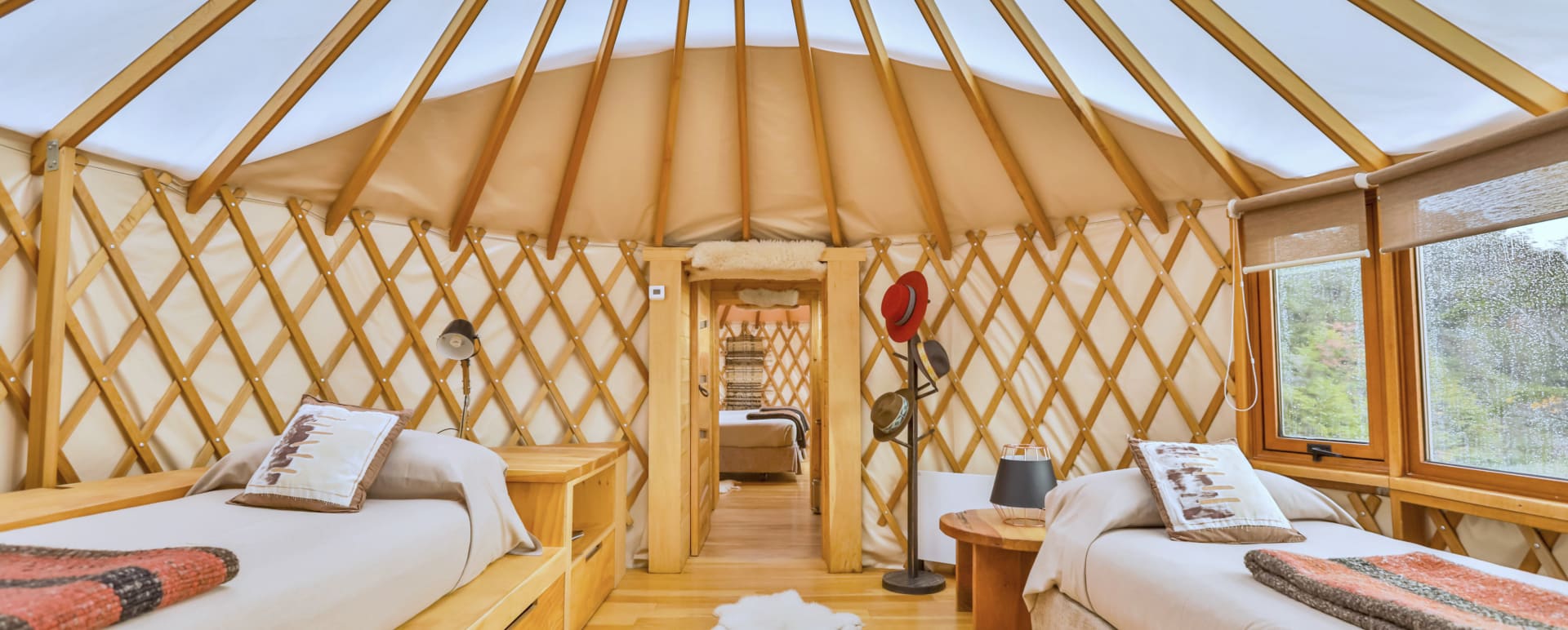 yurt interior 
