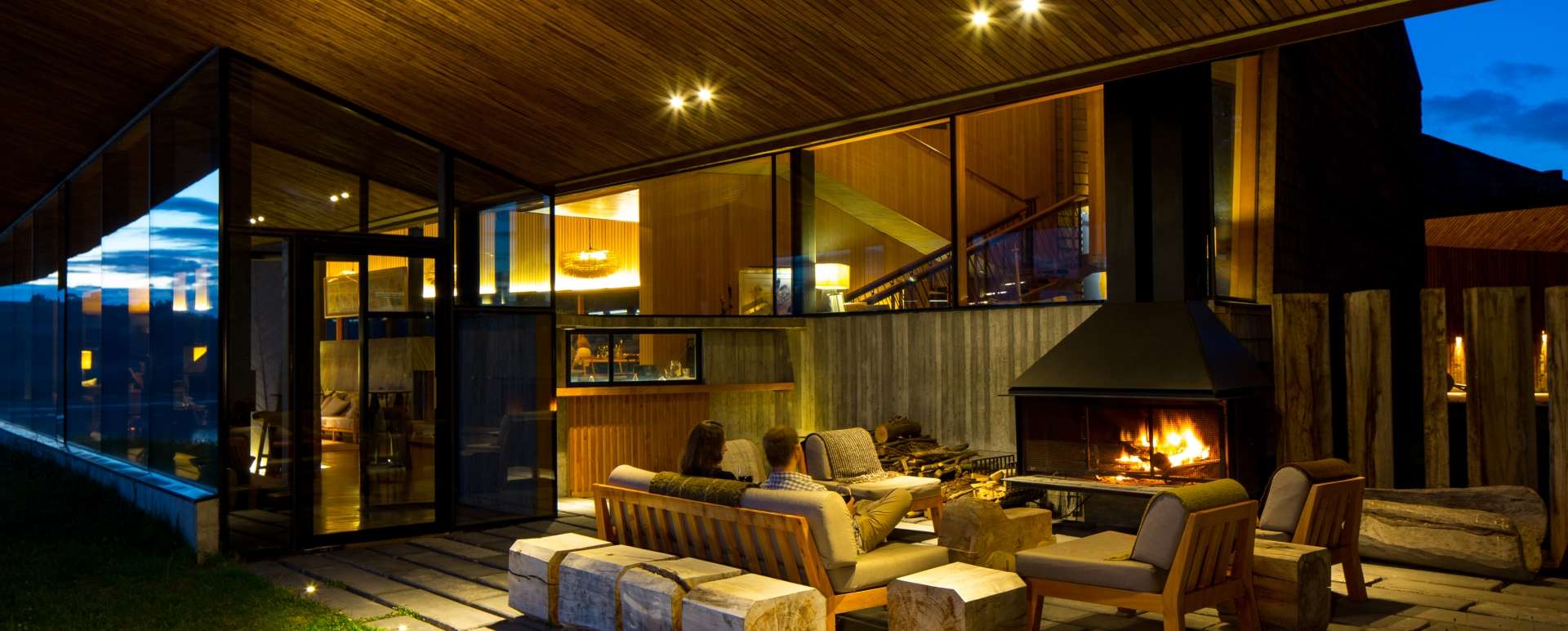 Outdoor common area - Tierra Chiloe 