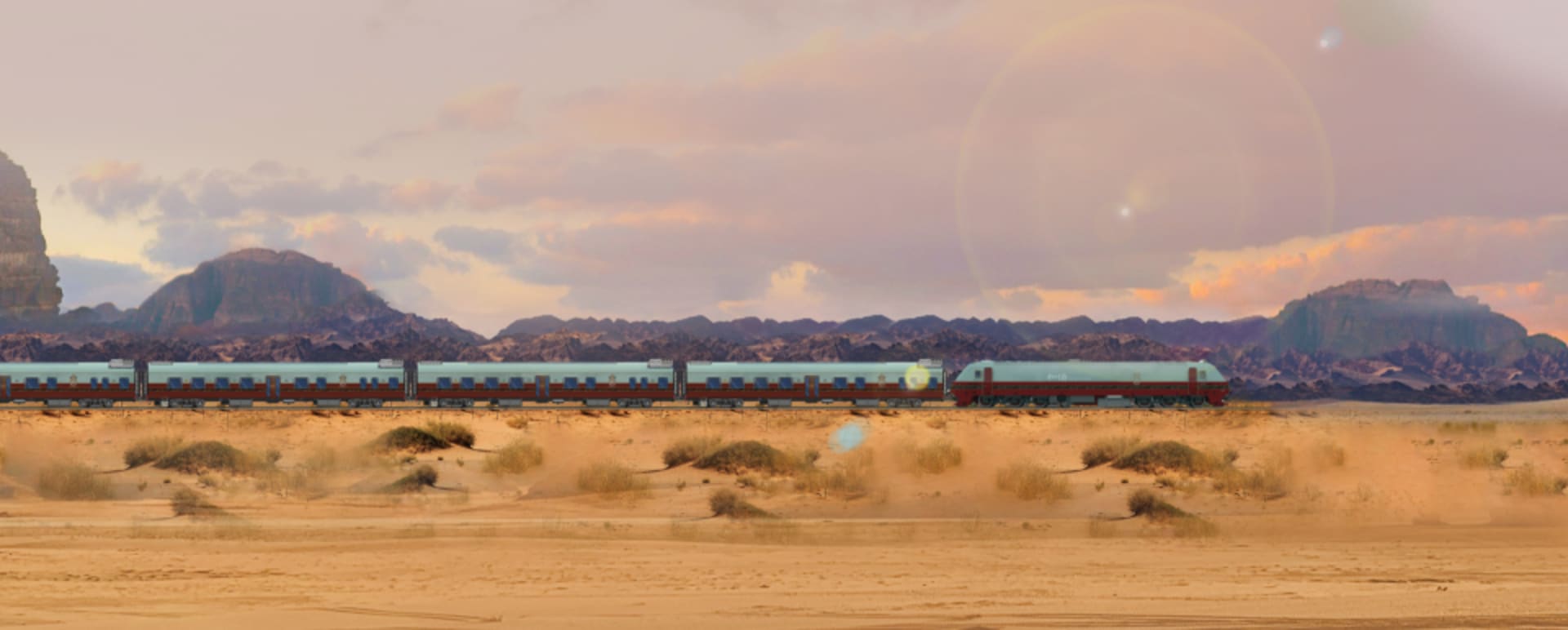 Train exterior 