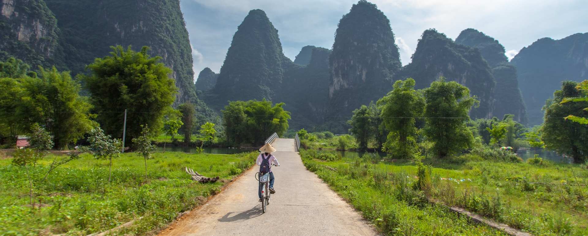 Cycling in Yangshou 