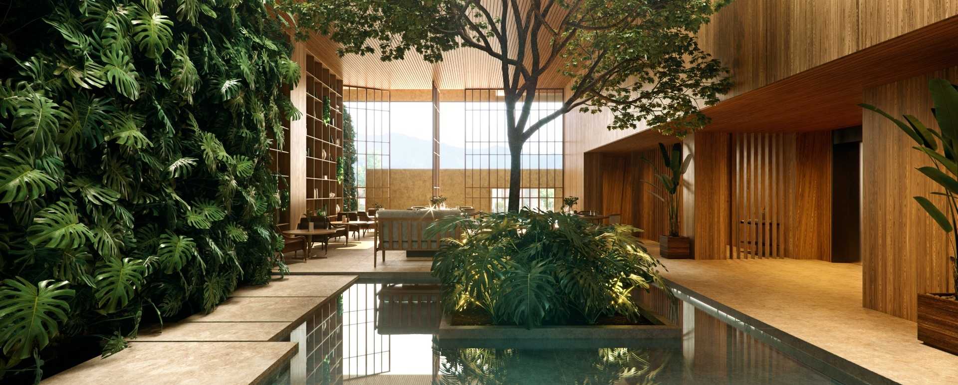 Tranquil interiors - Elcielo Hotel 