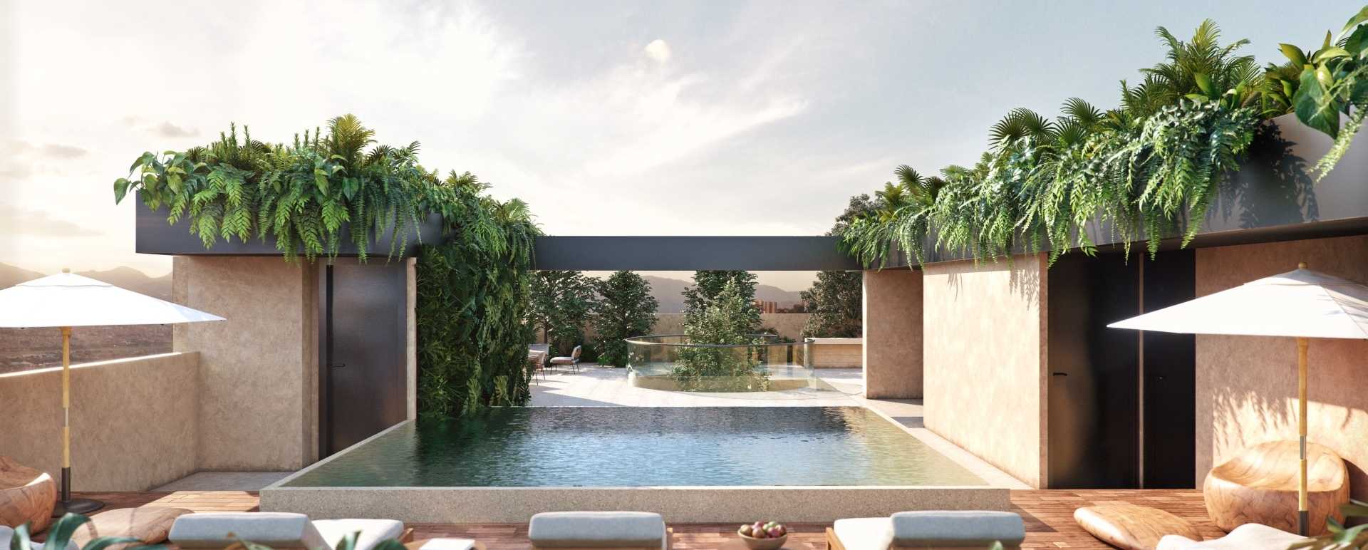Rooftop pool - Elcielo Hotel  