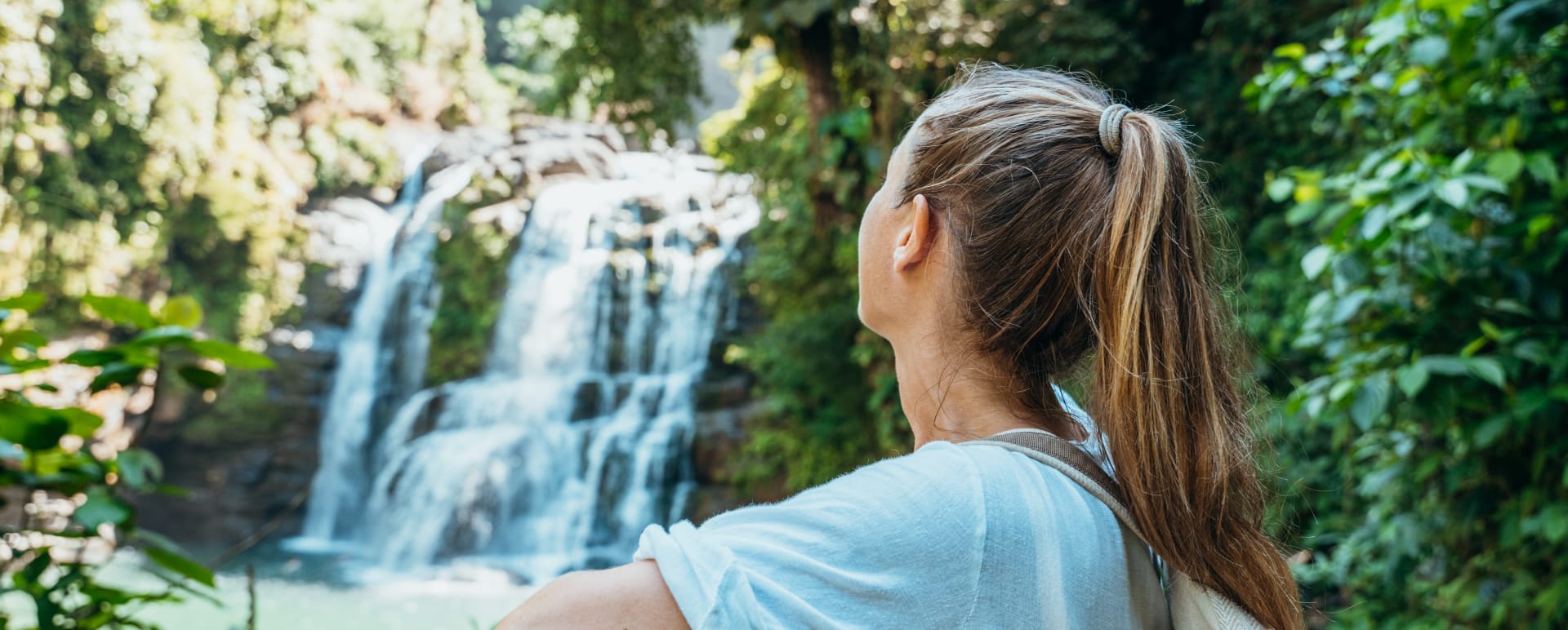 Waterfall Swimming
