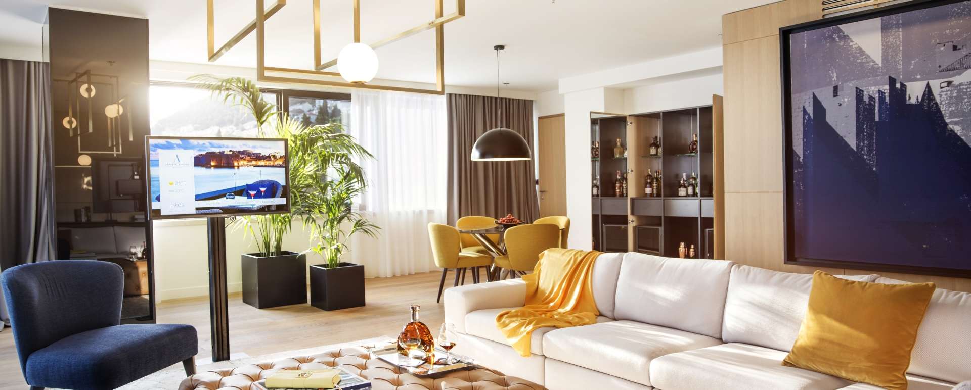 Presidential Living Area - Hotel Excelsior