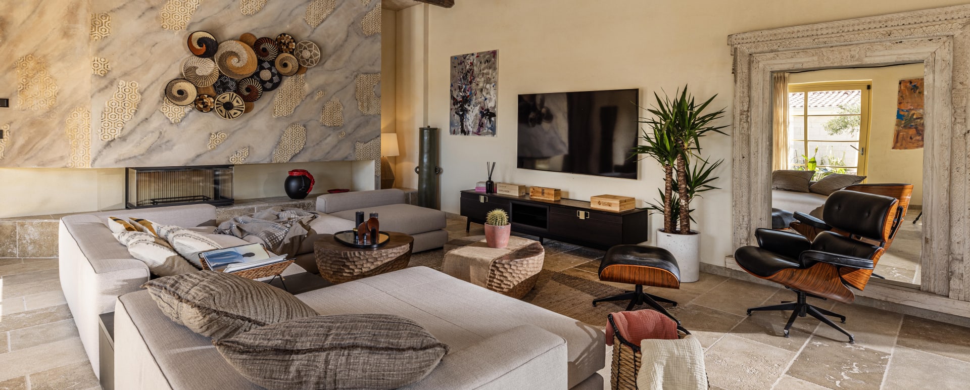living areas 