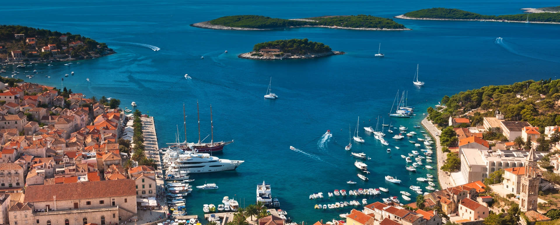 Hvar Town - Luxury Yacht Charter Croatia