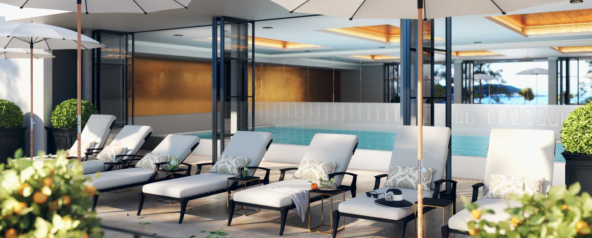 Pool terrace 