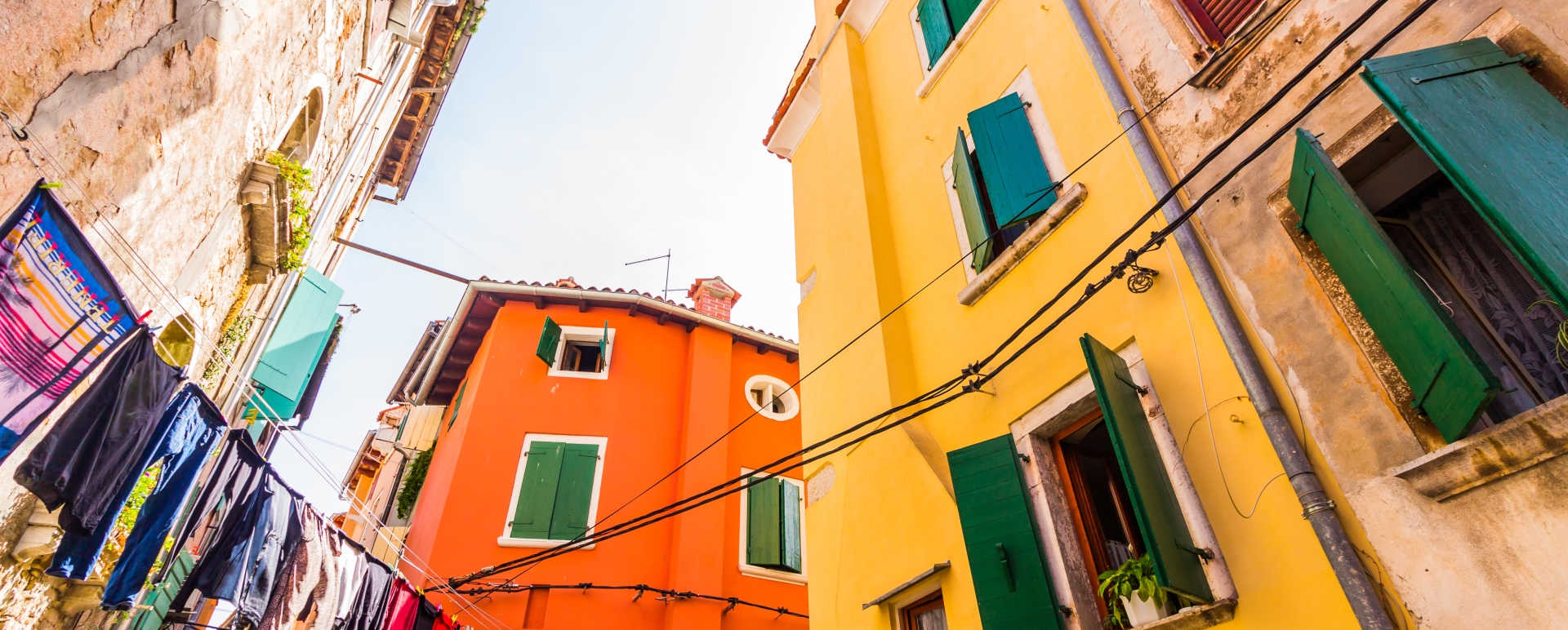 Colourful streets - Venice and Croatia