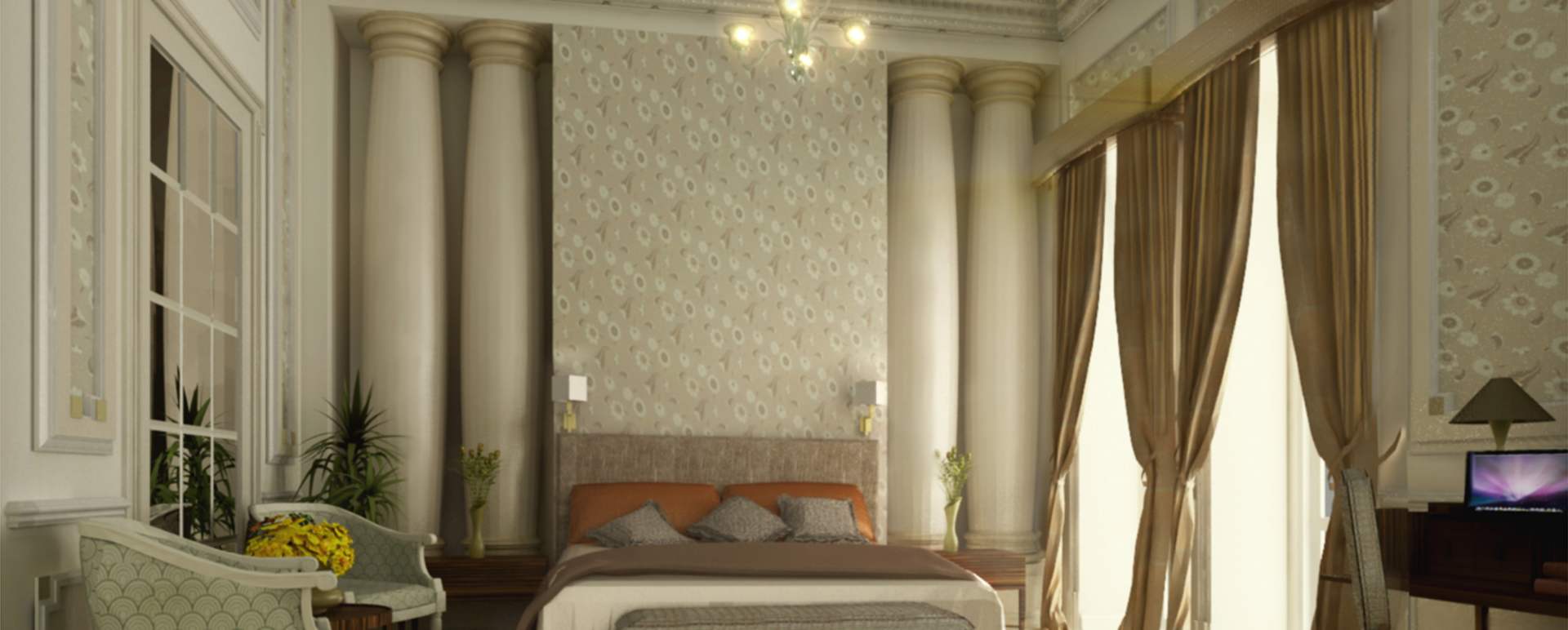 Bedroom - Casa Gangotena