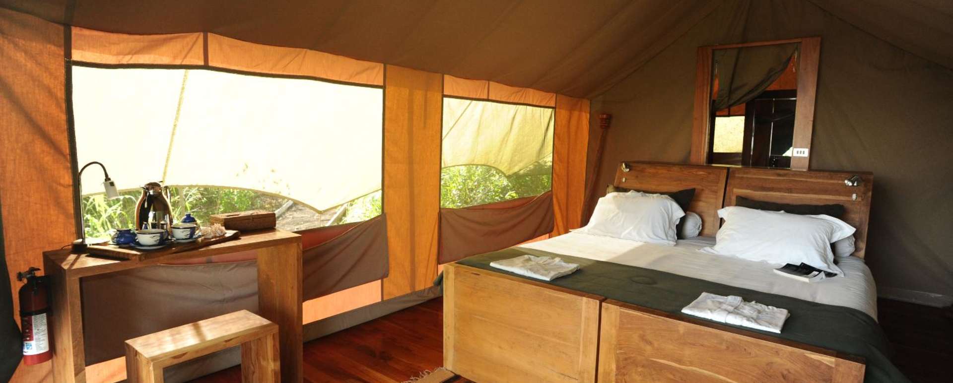 Tent interior  - Galapagos Safari Camp