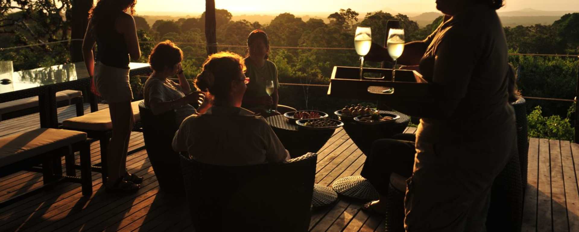 Viewpoint drinks - Galapagos Safari Camp