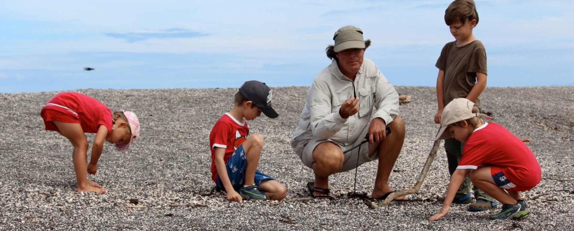 Beachcombing - Galapagos Safari Camp