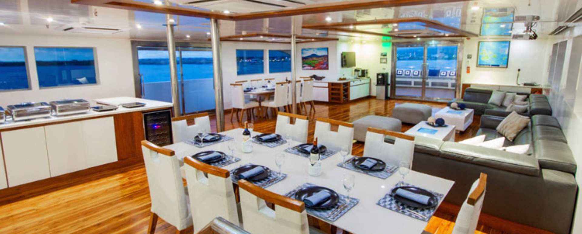 Infinity Galapagos Yacht - kitchen 