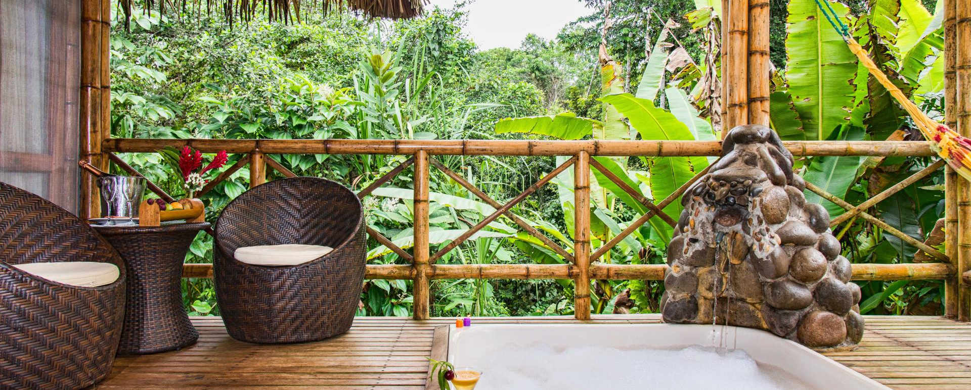 Jacuzzi  - La Selva Jungle Lodge