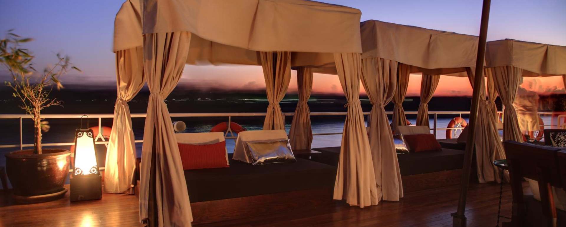 Cabana at Sunset